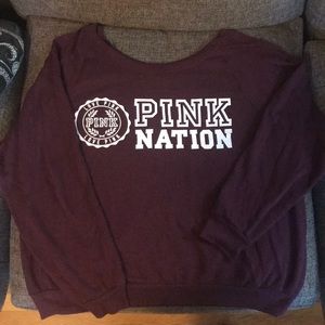 VS Pink Nation Pullover